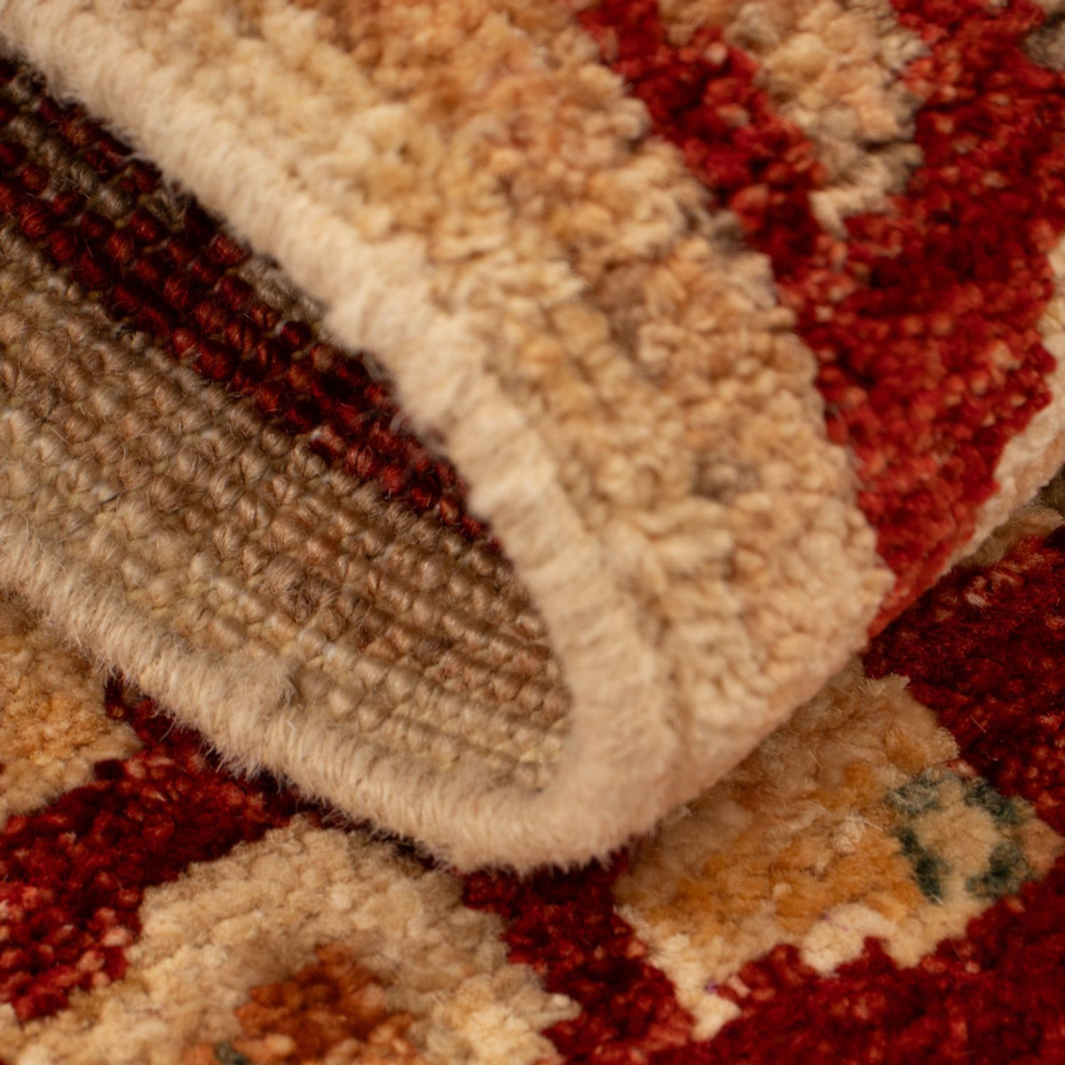 Ziegler tapijt vierkant  - 71 x 51 cm - beige