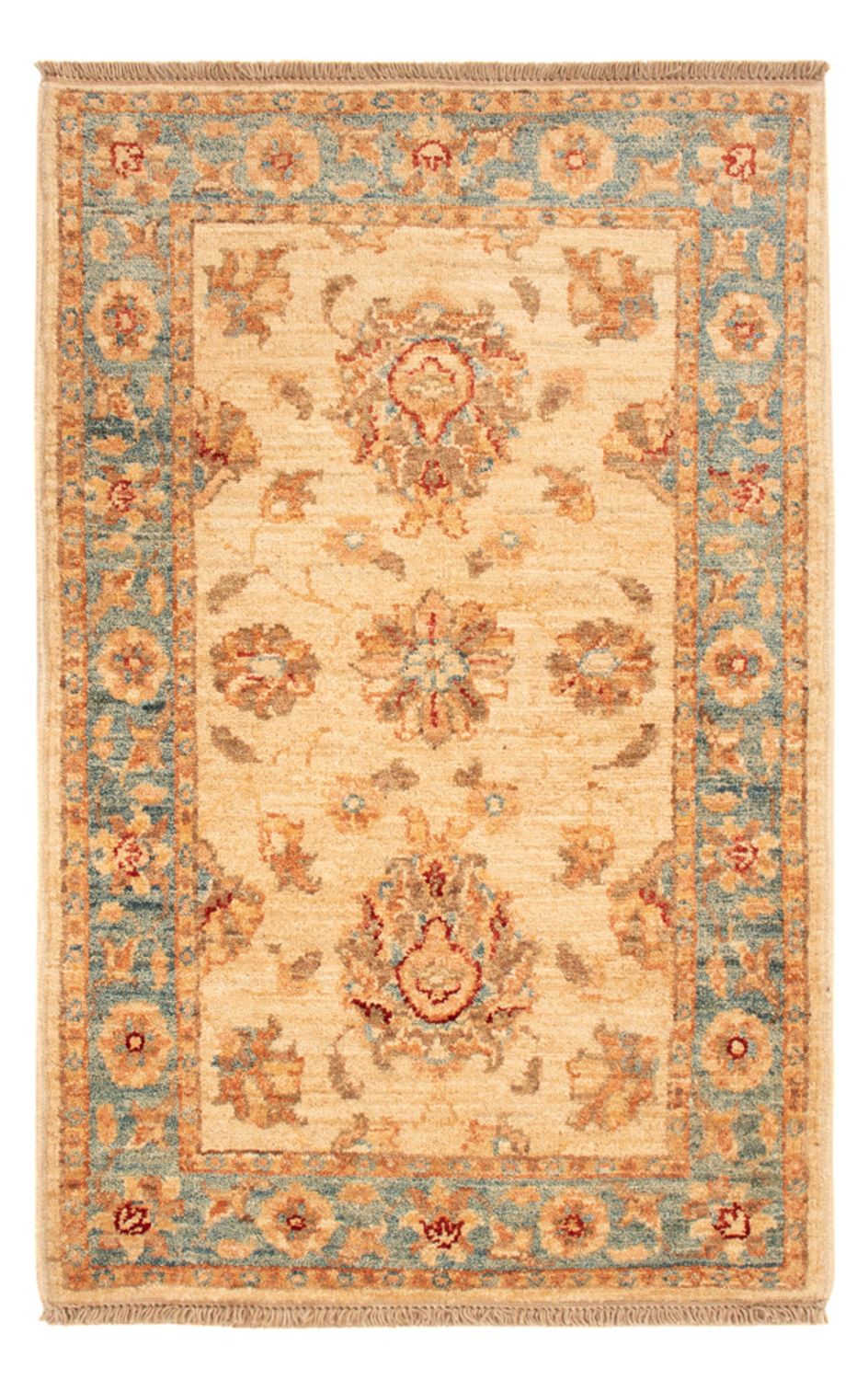 Ziegler tapijt - 90 x 58 cm - beige