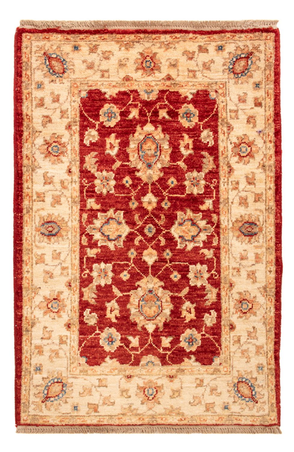 Ziegler tapijt - 90 x 60 cm - bordeauxrood