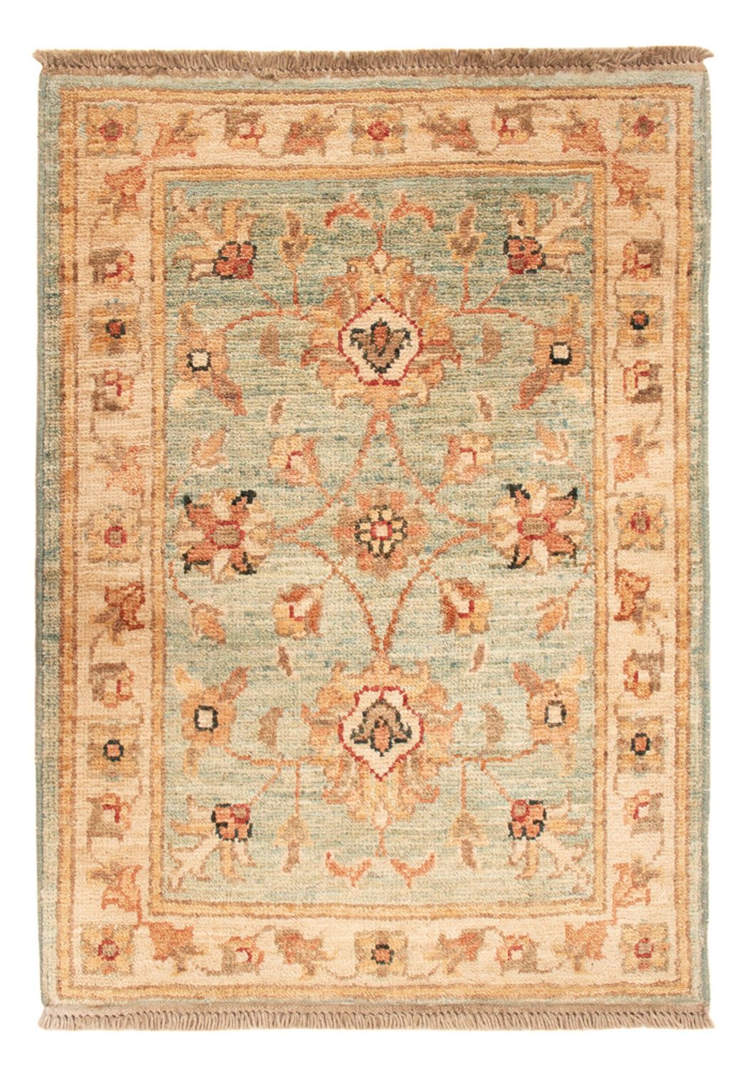 Ziegler tapijt - 67 x 48 cm - beige