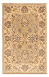 Ziegler tapijt 58x96cm - Oosters Tapijt - Rechthoekig / Zand / 58 x 96 cm Rechthoekig
