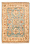 Ziegler tapijt 50x71cm - Oosters Tapijt - Rechthoekig / Lichtblauw / 50 x 71 cm Rechthoekig