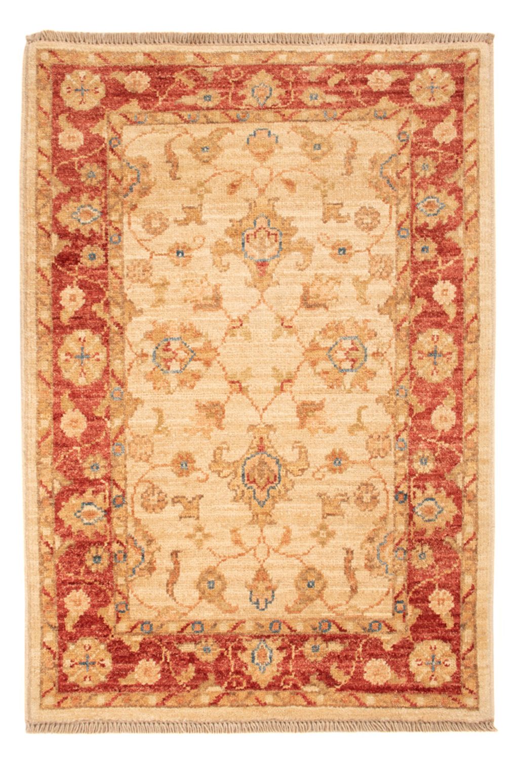 Ziegler tapijt - 92 x 62 cm - beige