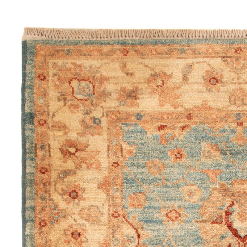 Ziegler tapijt - 90 x 67 cm - lichtblauw