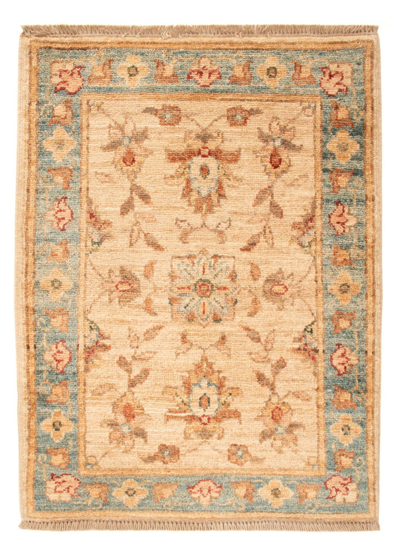 Ziegler Teppich - 70 x 51 cm - beige