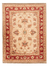 Ziegler tapijt 52x67cm - Oosters Tapijt - Rechthoekig / Beige / 52 x 67 cm Rechthoekig