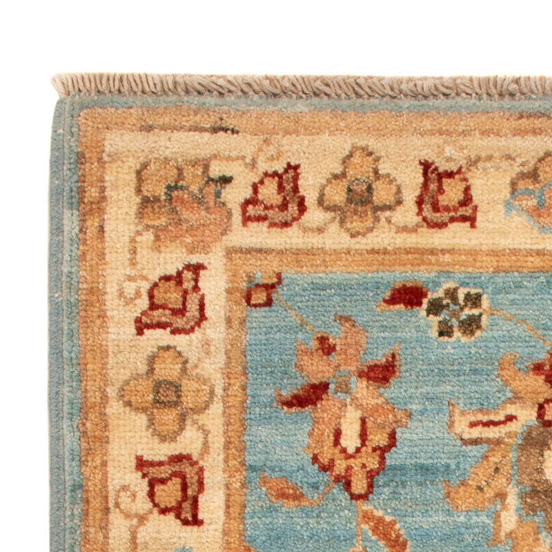 Ziegler tapijt - 73 x 48 cm - blauw