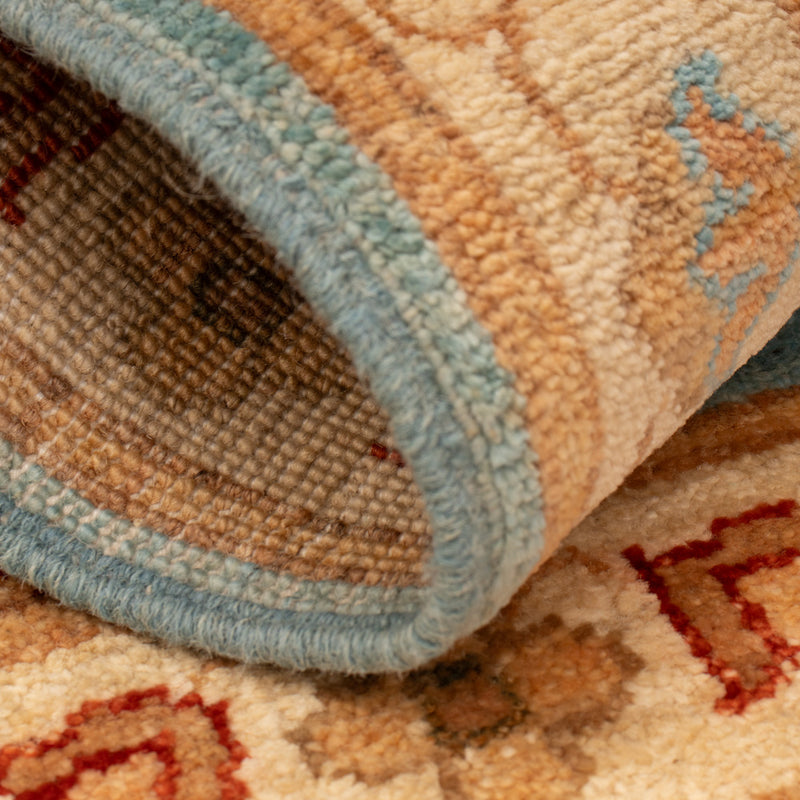 Ziegler tapijt - 73 x 48 cm - blauw