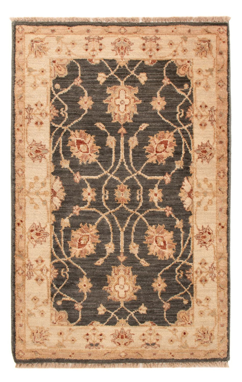 Ziegler tapijt - 90 x 60 cm - zwart