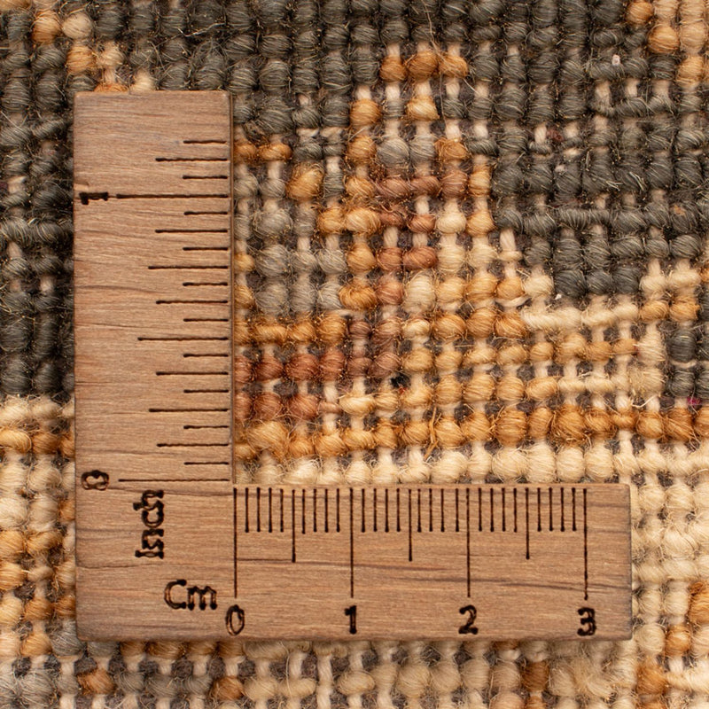 Ziegler tapijt - 90 x 60 cm - zwart en wit