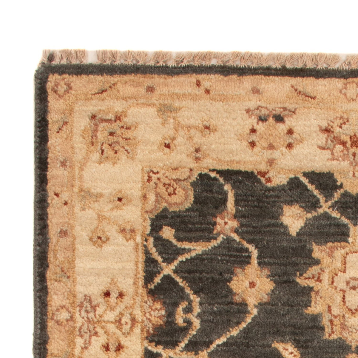 Ziegler tapijt - 90 x 60 cm - zwart