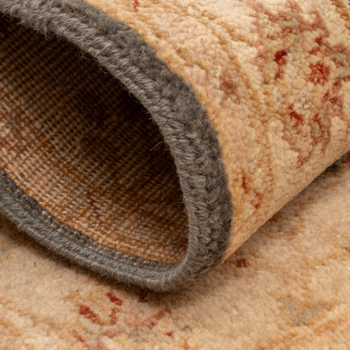 Ziegler tapijt - 90 x 60 cm - zwart