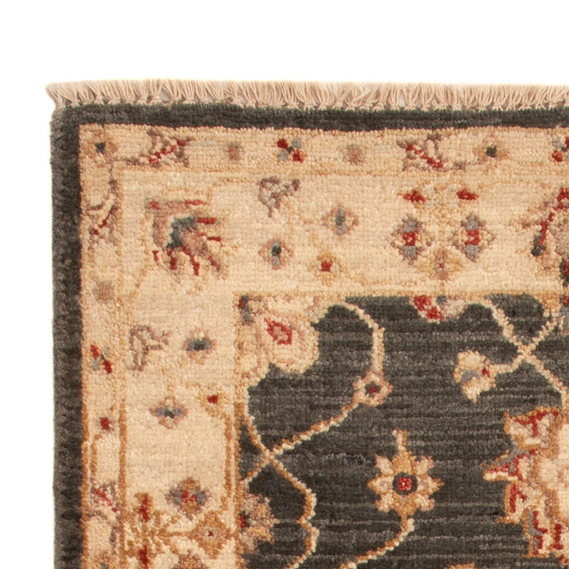 Ziegler tapijt - 90 x 60 cm - zwart