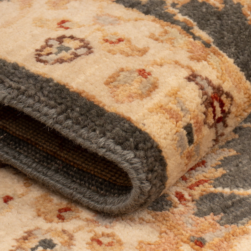 Ziegler tapijt - 90 x 60 cm - zwart