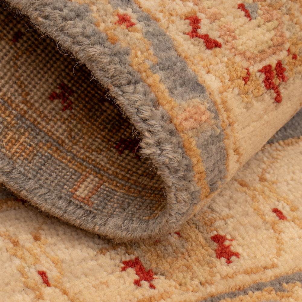 Ziegler tapijt - 90 x 60 cm - lichtgrijs