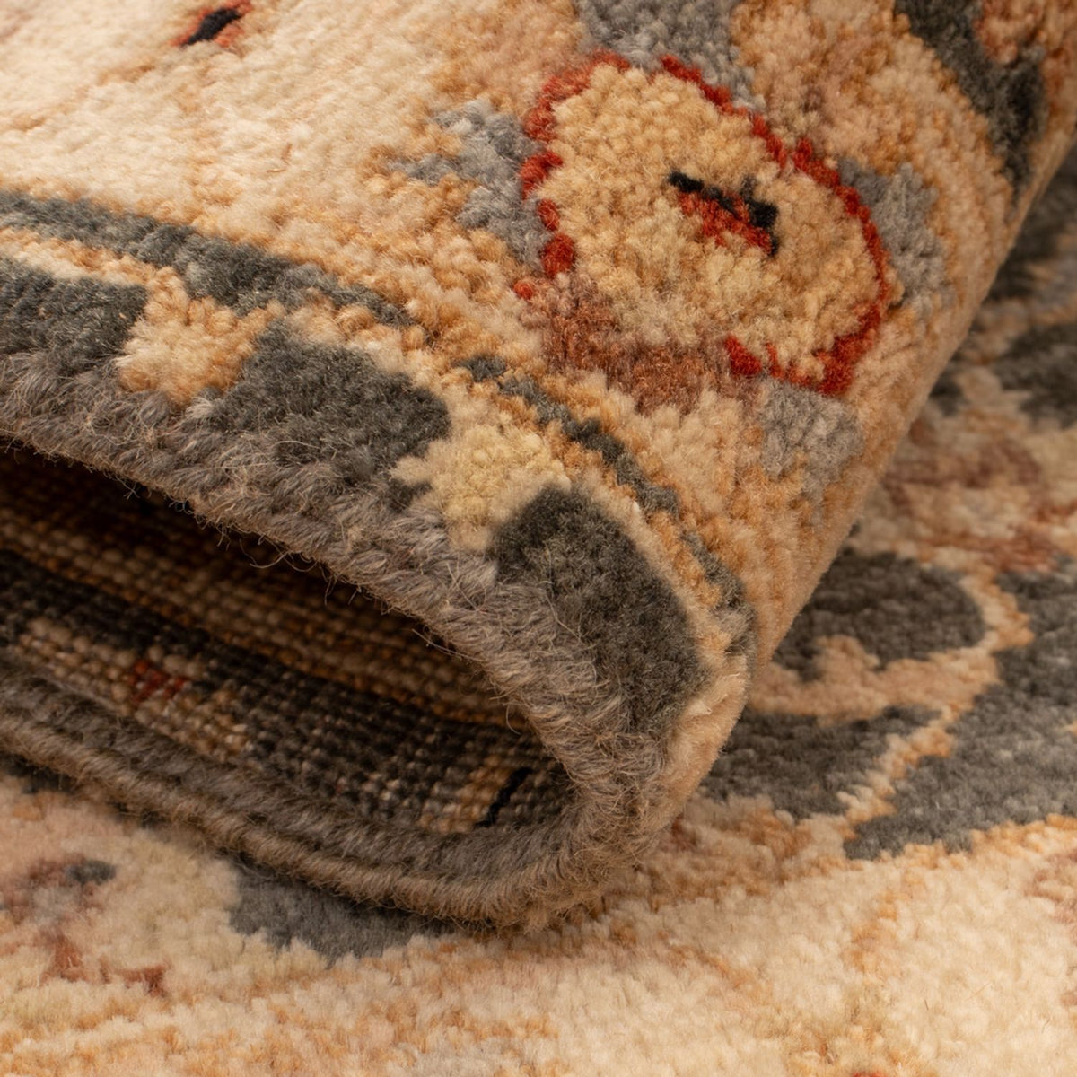 Ziegler tapijt - 90 x 60 cm - zwart