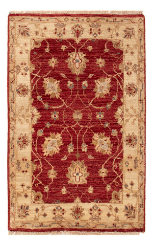 Ziegler tapijt - 90 x 60 cm - bordeauxrood