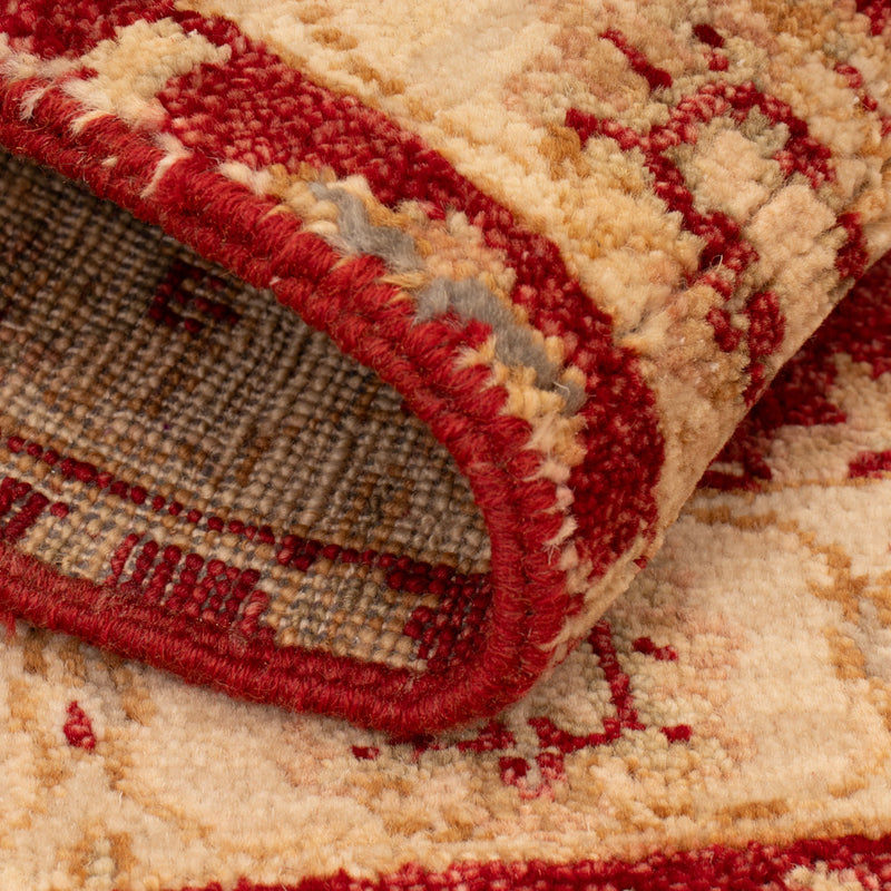 Ziegler tapijt - 90 x 60 cm - bordeauxrood