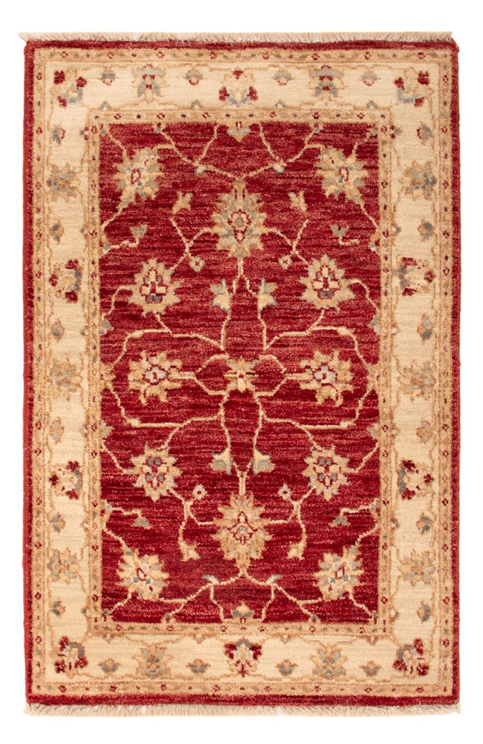 Ziegler tapijt - 90 x 60 cm - bordeauxrood