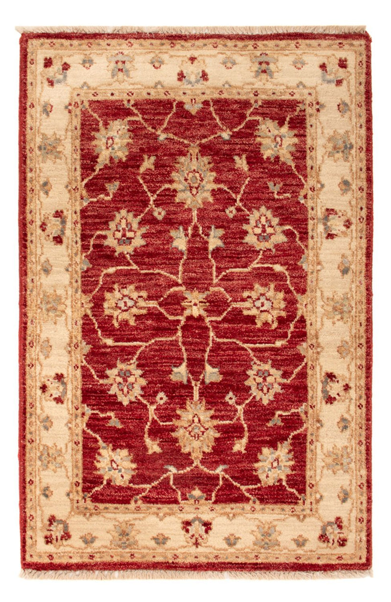 Ziegler tapijt - 90 x 60 cm - bordeauxrood