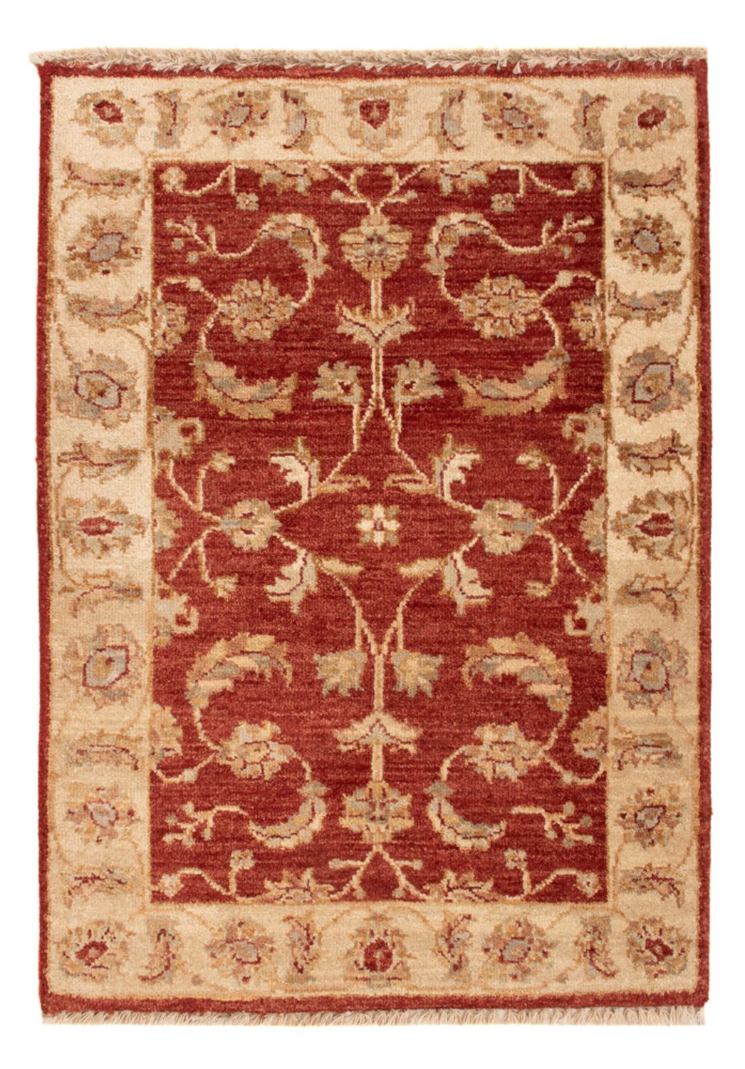Ziegler tapijt - 90 x 60 cm - bordeauxrood