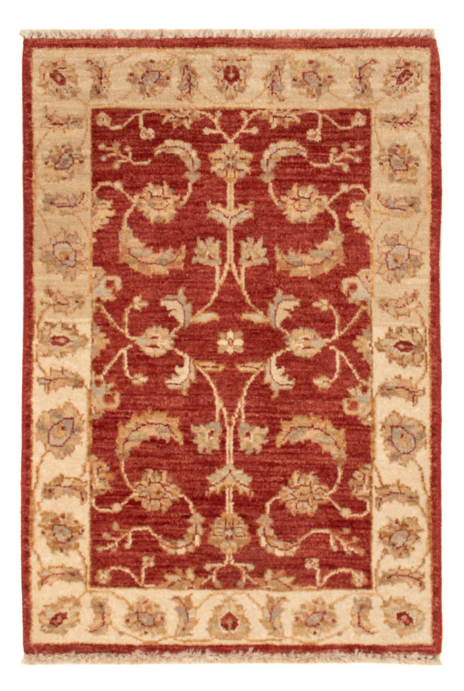 Ziegler tapijt - 90 x 60 cm - bordeauxrood
