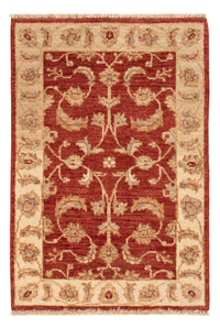 Ziegler tapijt - 90 x 60 cm - bordeauxrood