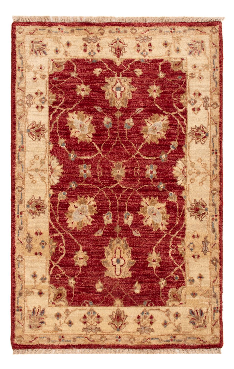 Ziegler tapijt - 90 x 60 cm - bordeauxrood