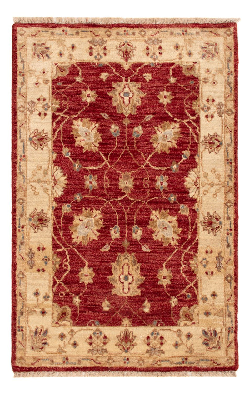 Ziegler tapijt - 90 x 60 cm - bordeauxrood