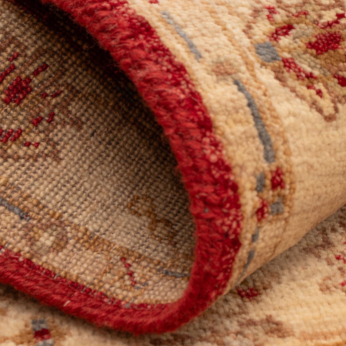 Ziegler tapijt - 90 x 60 cm - bordeauxrood