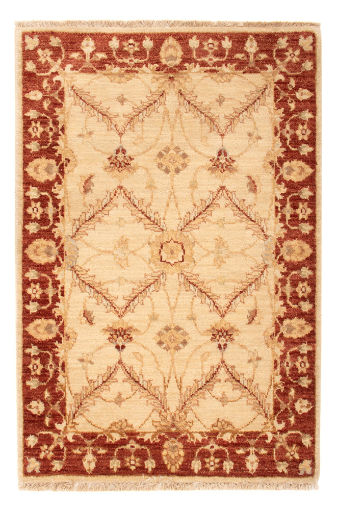 Ziegler tapijt - 90 x 60 cm - beige