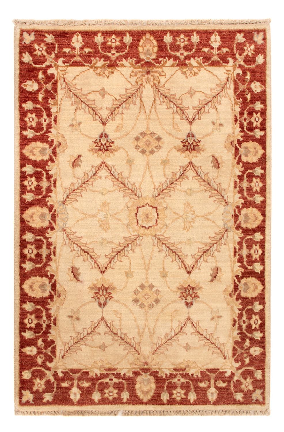 Ziegler tapijt - 90 x 60 cm - beige