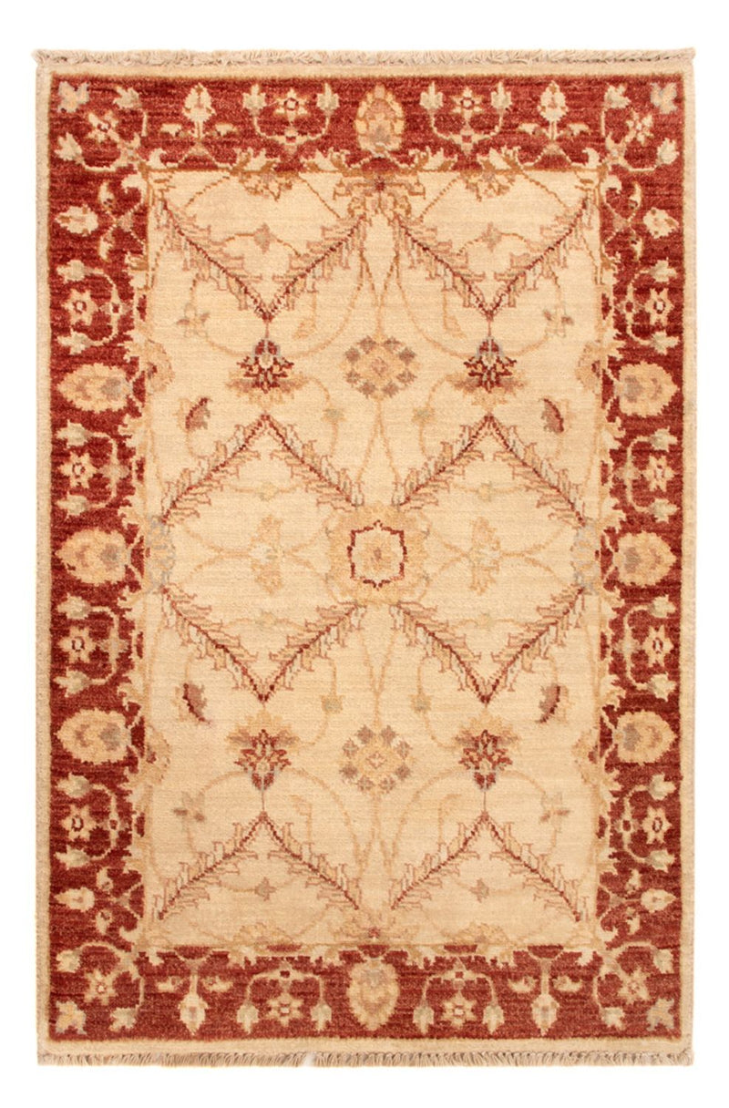Ziegler tapijt - 90 x 60 cm - beige