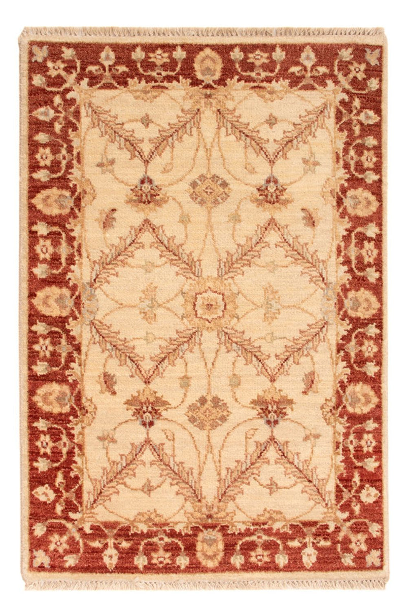 Ziegler tapijt - 90 x 60 cm - beige