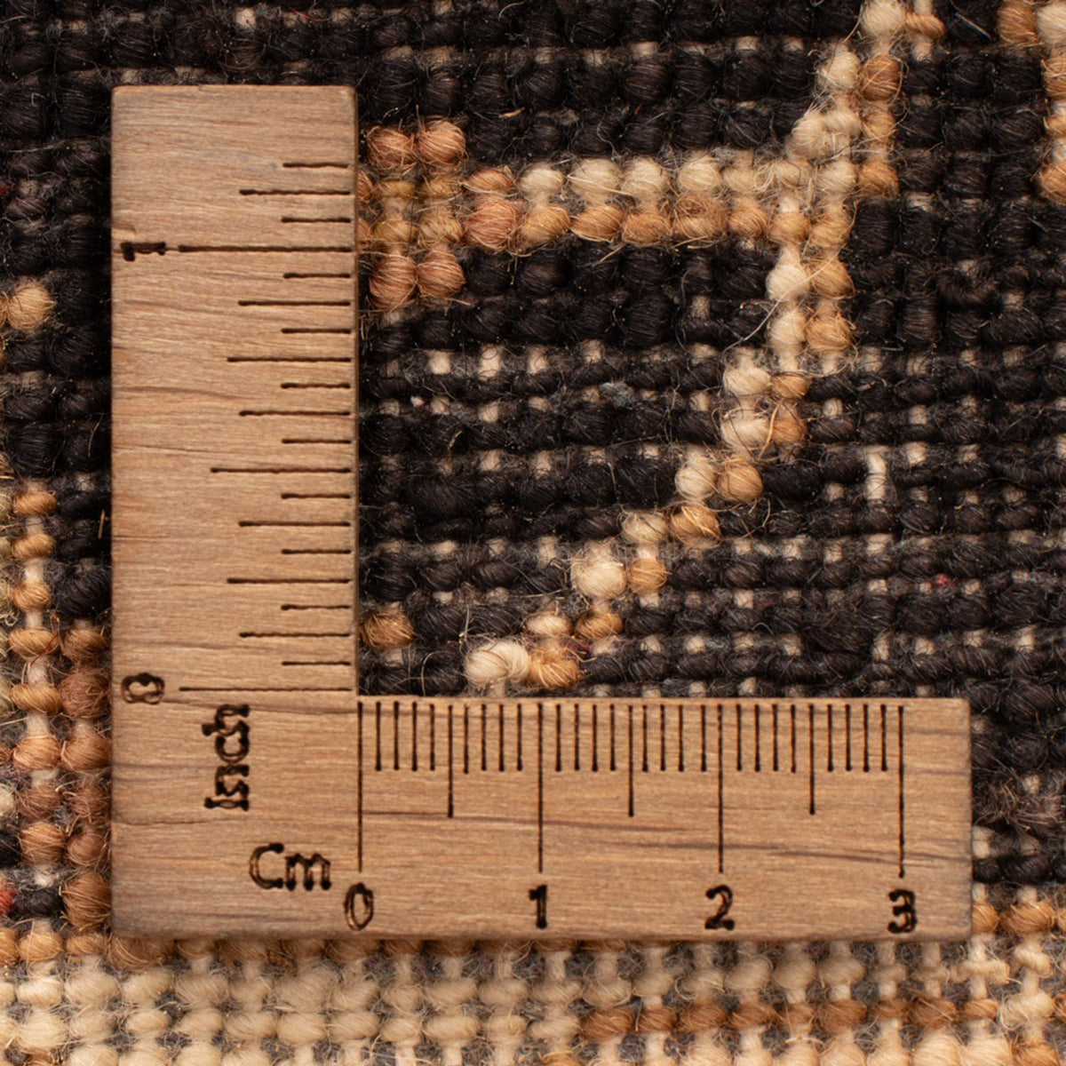 Ziegler tapijt - 90 x 60 cm - zwart