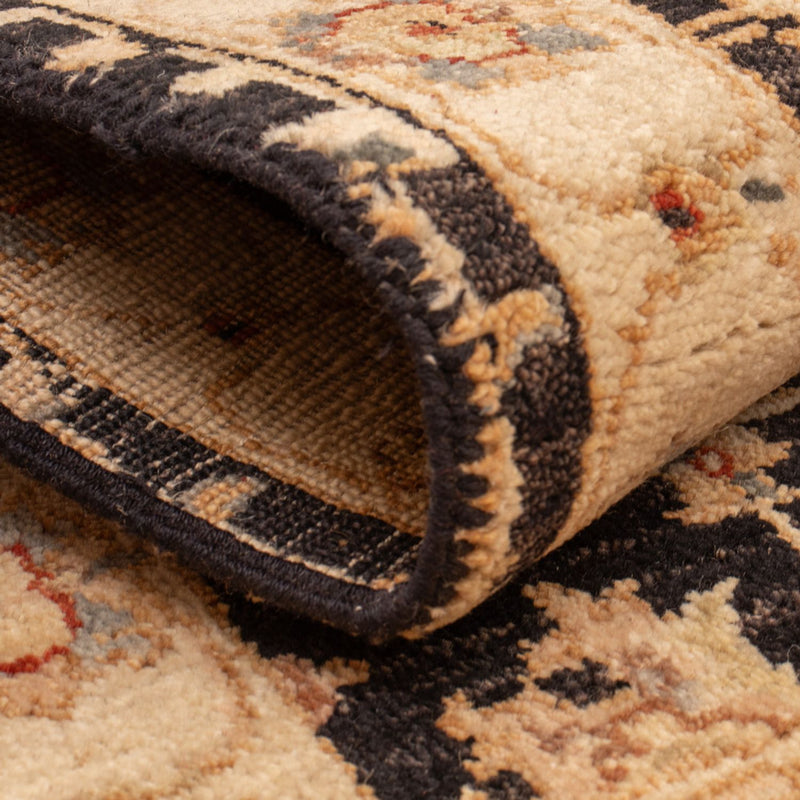 Ziegler tapijt - 90 x 60 cm - zwart