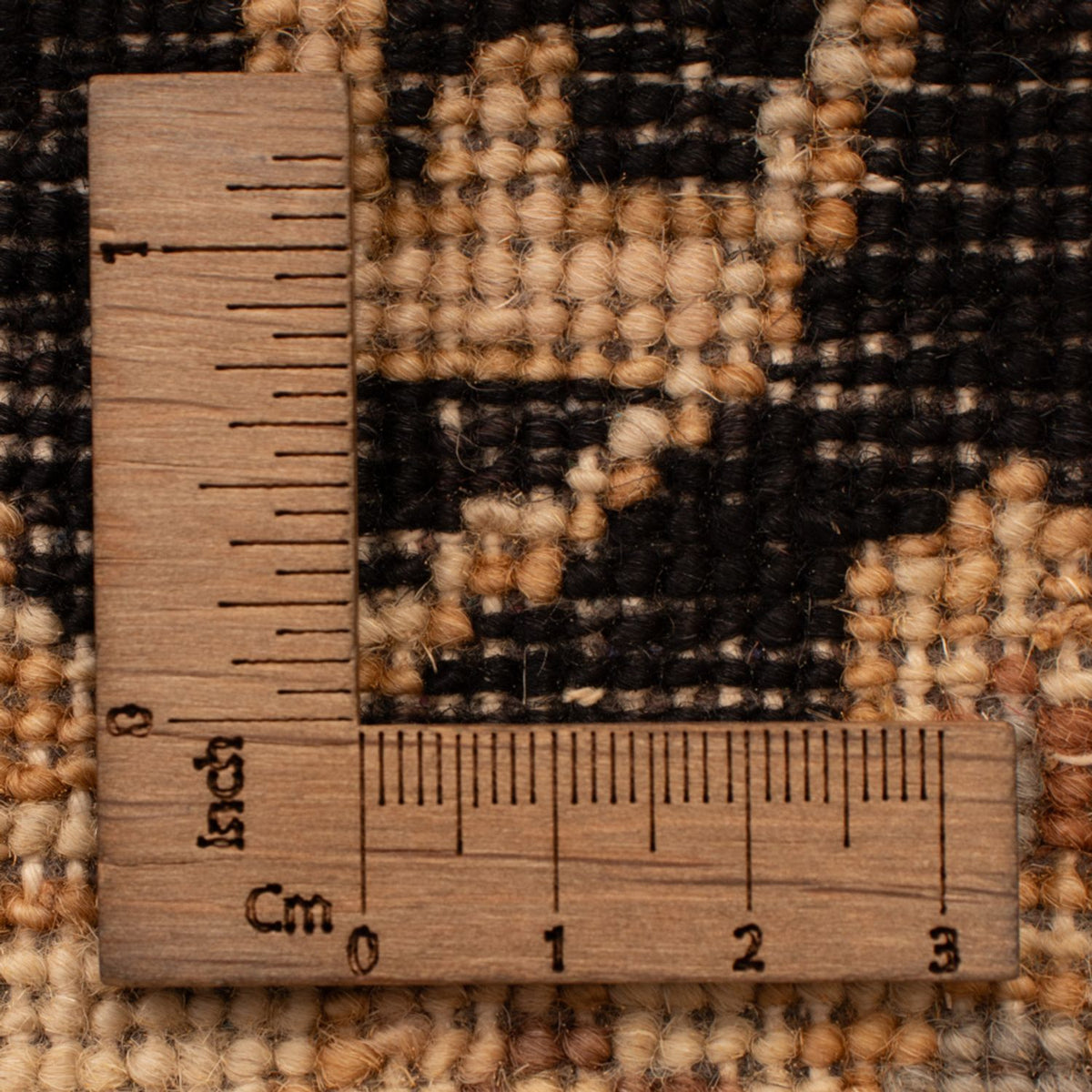 Ziegler tapijt - 90 x 60 cm - zwart