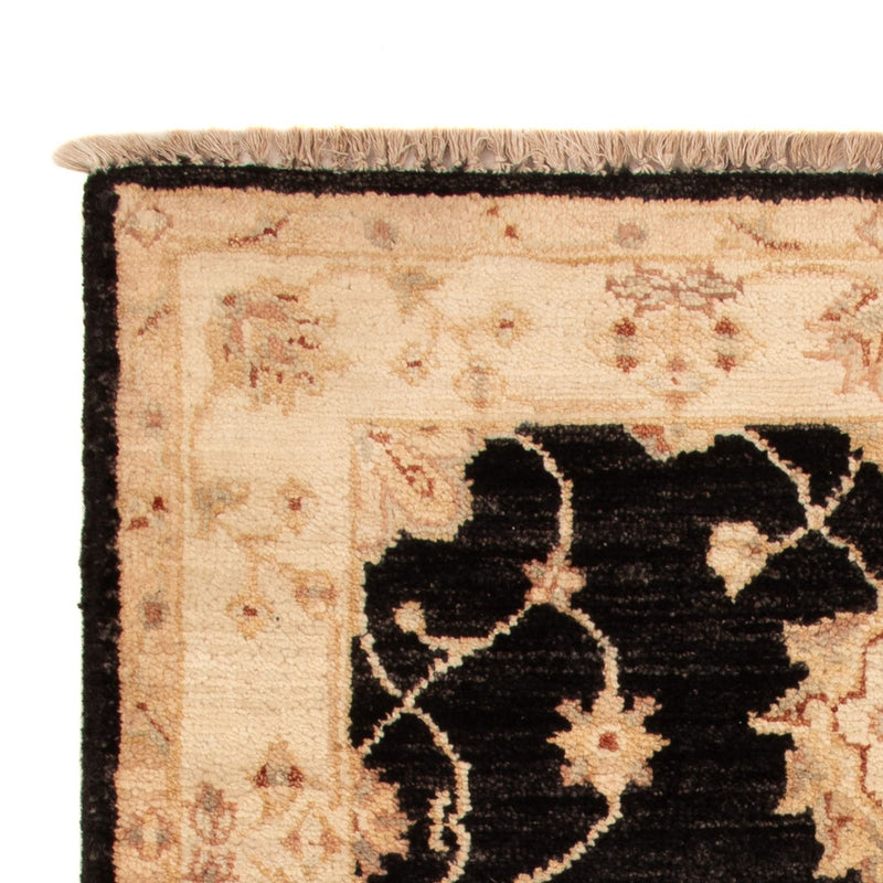 Ziegler tapijt - 90 x 60 cm - zwart