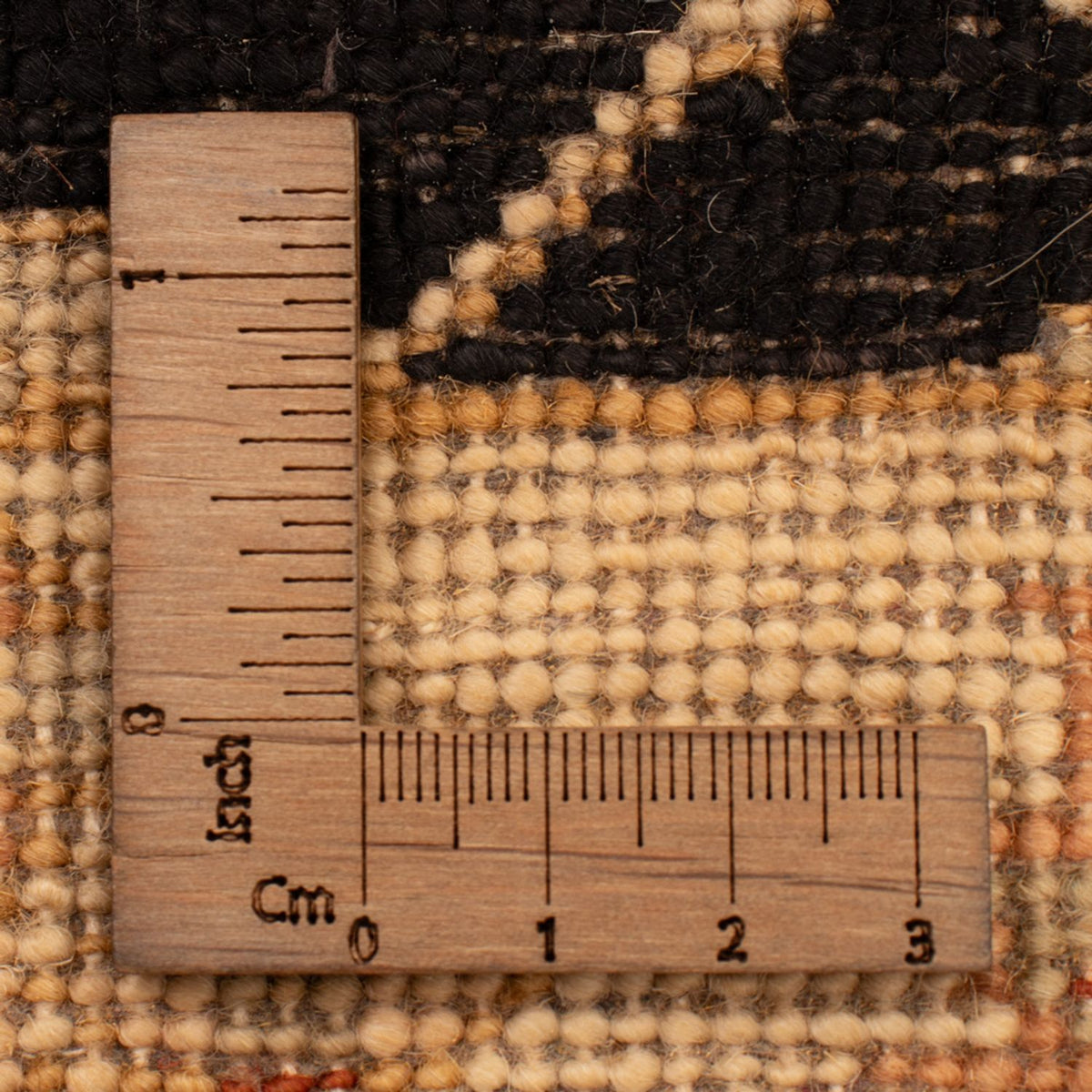 Ziegler tapijt - 90 x 60 cm - zwart