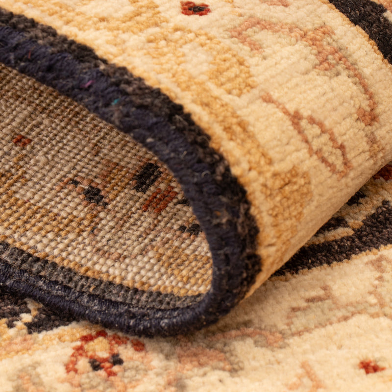 Ziegler tapijt - 90 x 60 cm - zwart