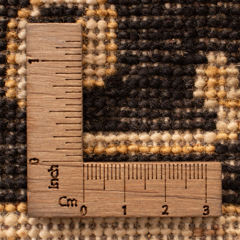 Ziegler tapijt - 90 x 60 cm - zwart