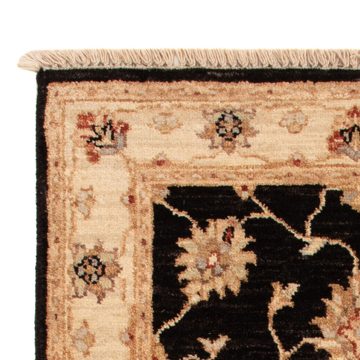 Ziegler tapijt - 90 x 60 cm - zwart