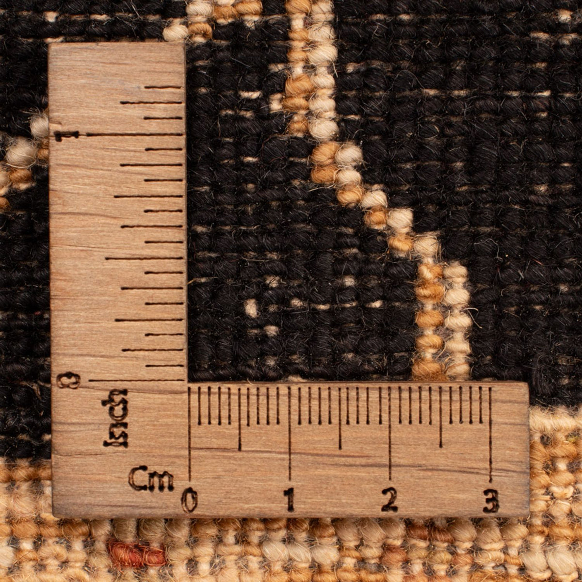 Ziegler tapijt - 90 x 60 cm - zwart