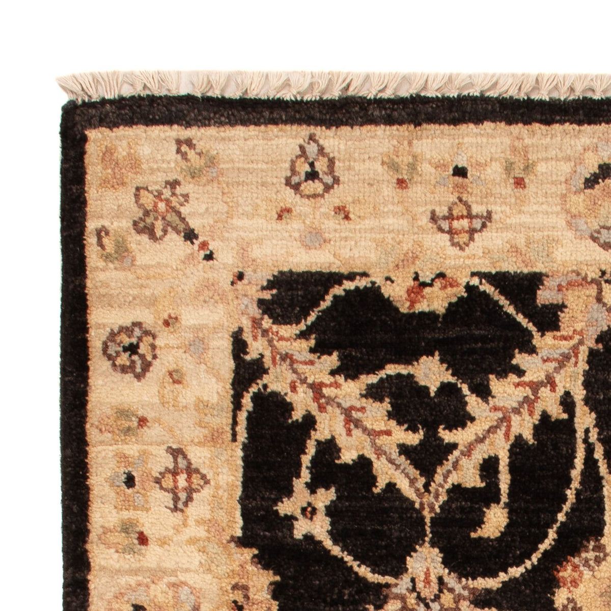 Ziegler tapijt - 90 x 60 cm - zwart