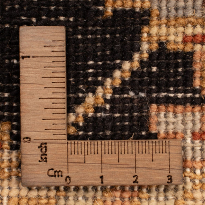 Ziegler tapijt - 90 x 60 cm - zwart