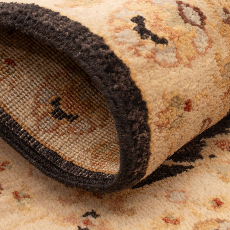 Ziegler tapijt - 90 x 60 cm - zwart