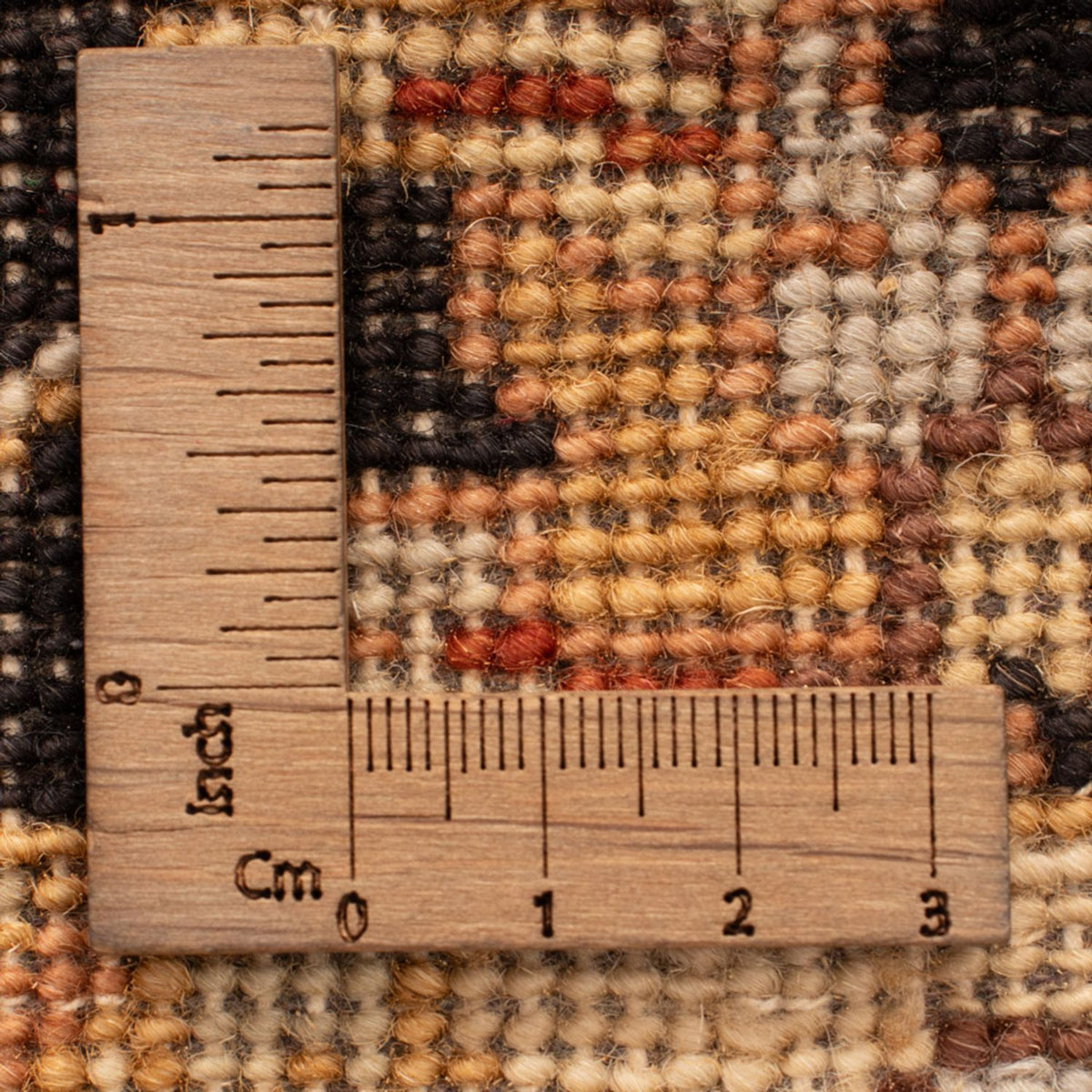 Ziegler tapijt - 90 x 60 cm - zwart