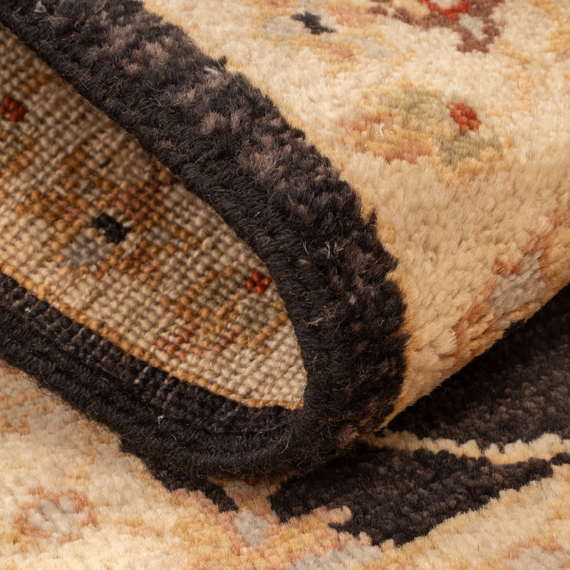 Ziegler tapijt - 90 x 60 cm - zwart