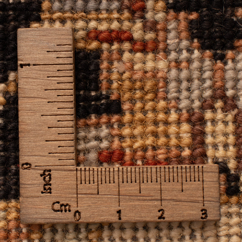 Ziegler tapijt - 90 x 60 cm - zwart