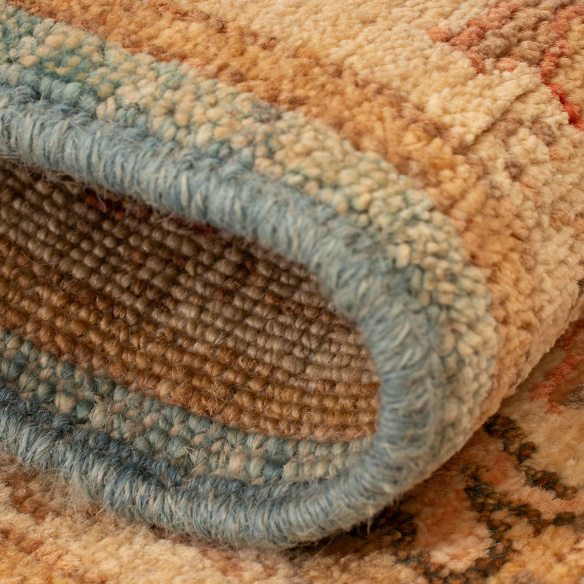 Ziegler tapijt - 74 x 53 cm - lichtblauw